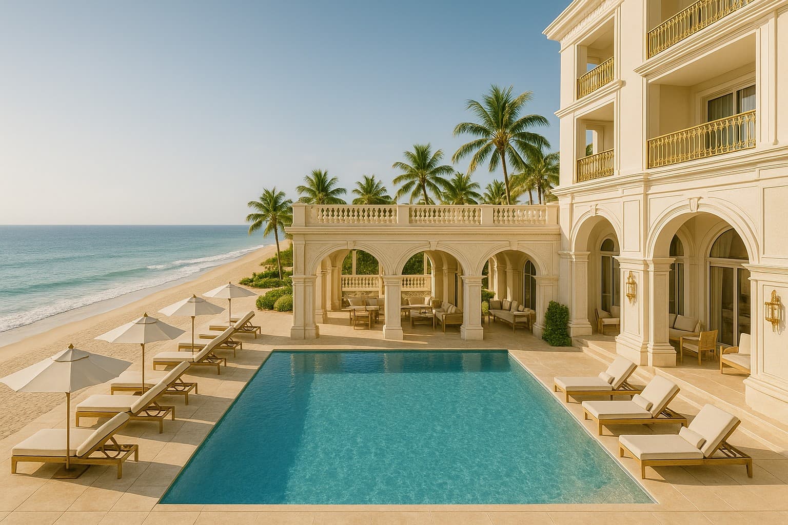 Hotel Ceyon coastal luxury view